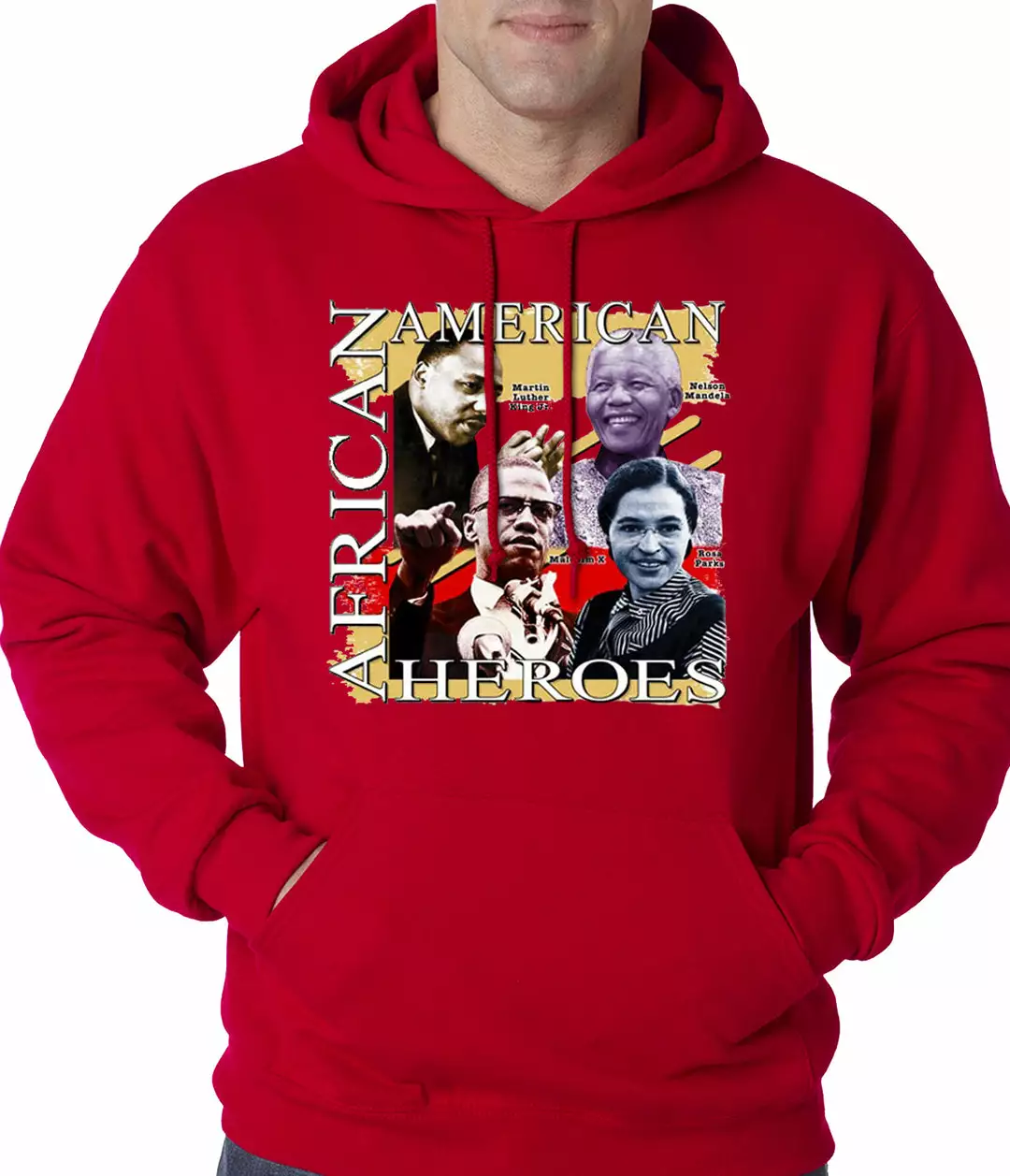 Bewild Nationality & Ethnic Full Color African American Heroes Adult Hoodie 10 Bewild Nationality & Ethnic Full Color African American Heroes Adult Hoodie