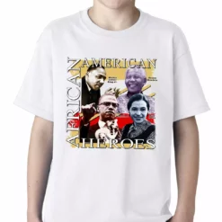 Bewild Full Color African American Heroes Kids T-shirt 17 Bewild Full Color African American Heroes Kids T-shirt