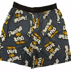 Bewild Fun Boxer - I Don't Get Drunk I Get Awesome Boxer Shorts Men's Boxers
