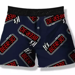 Bewild Fun Boxers - Beer 30 Boxer Shorts Men's Boxers