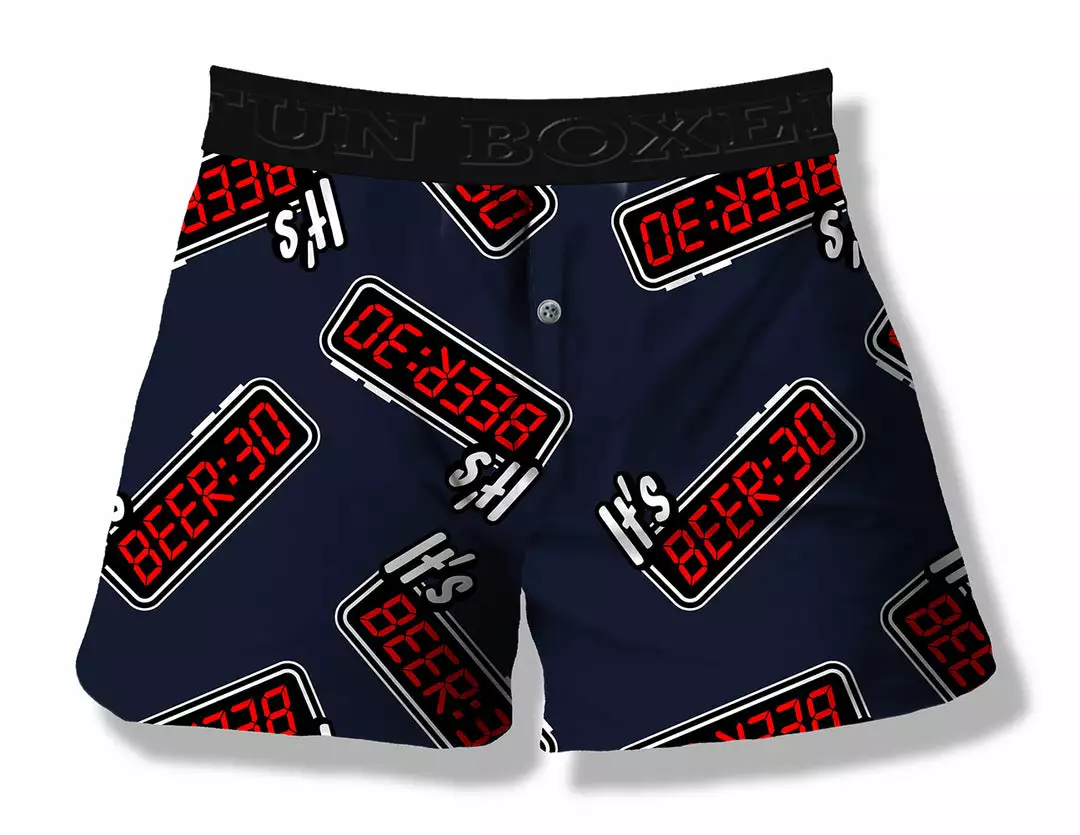 Bewild Fun Boxers - Beer 30 Boxer Shorts Men's Boxers 4 Bewild Fun Boxers - Beer 30 Boxer Shorts Men's Boxers