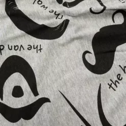 Bewild Fun Boxers - 'Staches Men's Boxer Shorts (Gray) 12 Bewild Fun Boxers - 'Staches Men's Boxer Shorts (Gray)