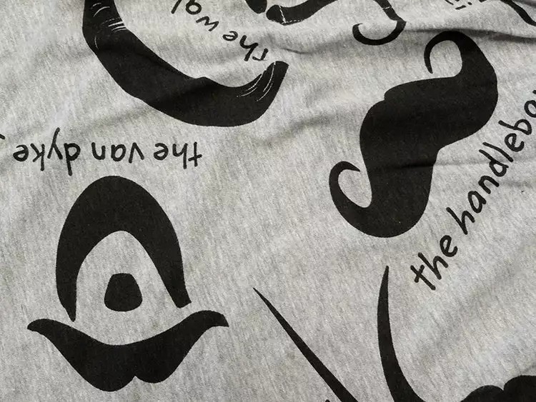 Bewild Fun Boxers - 'Staches Men's Boxer Shorts (Gray) 5 Bewild Fun Boxers - 'Staches Men's Boxer Shorts (Gray)