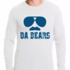 Bewild Funny "Da Bears" Sunglasses & Mustache Thermal Shirt Sport Inspiration