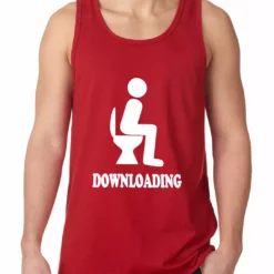 Bewild Cool Funny & Offensive Funny Downloading Poop Tank Top 9 Bewild Cool Funny & Offensive Funny Downloading Poop Tank Top