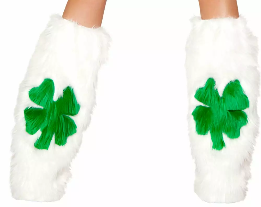Bewild Accessories Furry Shamrock Leg Warmers 7 Bewild Accessories Furry Shamrock Leg Warmers