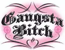 Bewild Gangsta Bitch Girls T-Shirt Cool Funny & Offensive