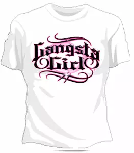 Bewild Hip-Hop Inspired Clothing Gangsta Girl Girls T-Shirt 3 Bewild Hip-Hop Inspired Clothing Gangsta Girl Girls T-Shirt