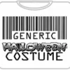 Bewild Halloween Prints Generic Halloween Costume T-Shirt (White)