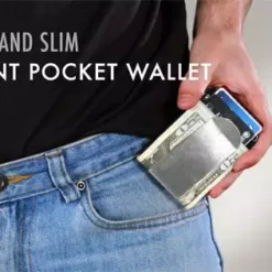 Bewild Genuine Leather Cash Clip Wallet