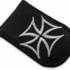 Bewild Genuine Leather Magnetic Money Clip (Iron Cross)