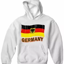 Bewild Germany Vintage Flag Adult Hoodie Nationality & Ethnic
