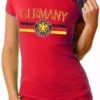 Bewild Germany Vintage Shield International Girls T-Shirt Nationality & Ethnic 1 Bewild Germany Vintage Shield International Girls T-Shirt Nationality & Ethnic
