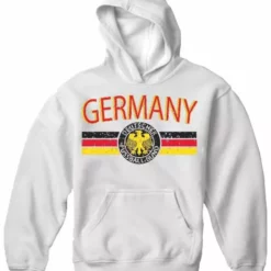 Bewild Nationality & Ethnic Germany Vintage Shield International Hoodie