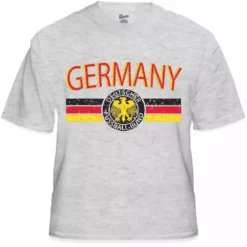 Bewild Nationality & Ethnic Germany Vintage Shield International Mens T-Shirt