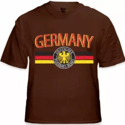 Bewild Nationality & Ethnic Germany Vintage Shield International Mens T-Shirt