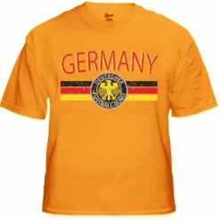 Bewild Nationality & Ethnic Germany Vintage Shield International Mens T-Shirt
