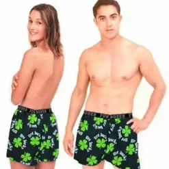 Bewild Men's Boxers Get Lucky Boxer Shorts