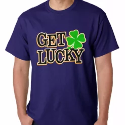Bewild Get Lucky Irish Shamrock Mens T-shirt St.Patricks Day 21 Bewild Get Lucky Irish Shamrock Mens T-shirt St.Patricks Day