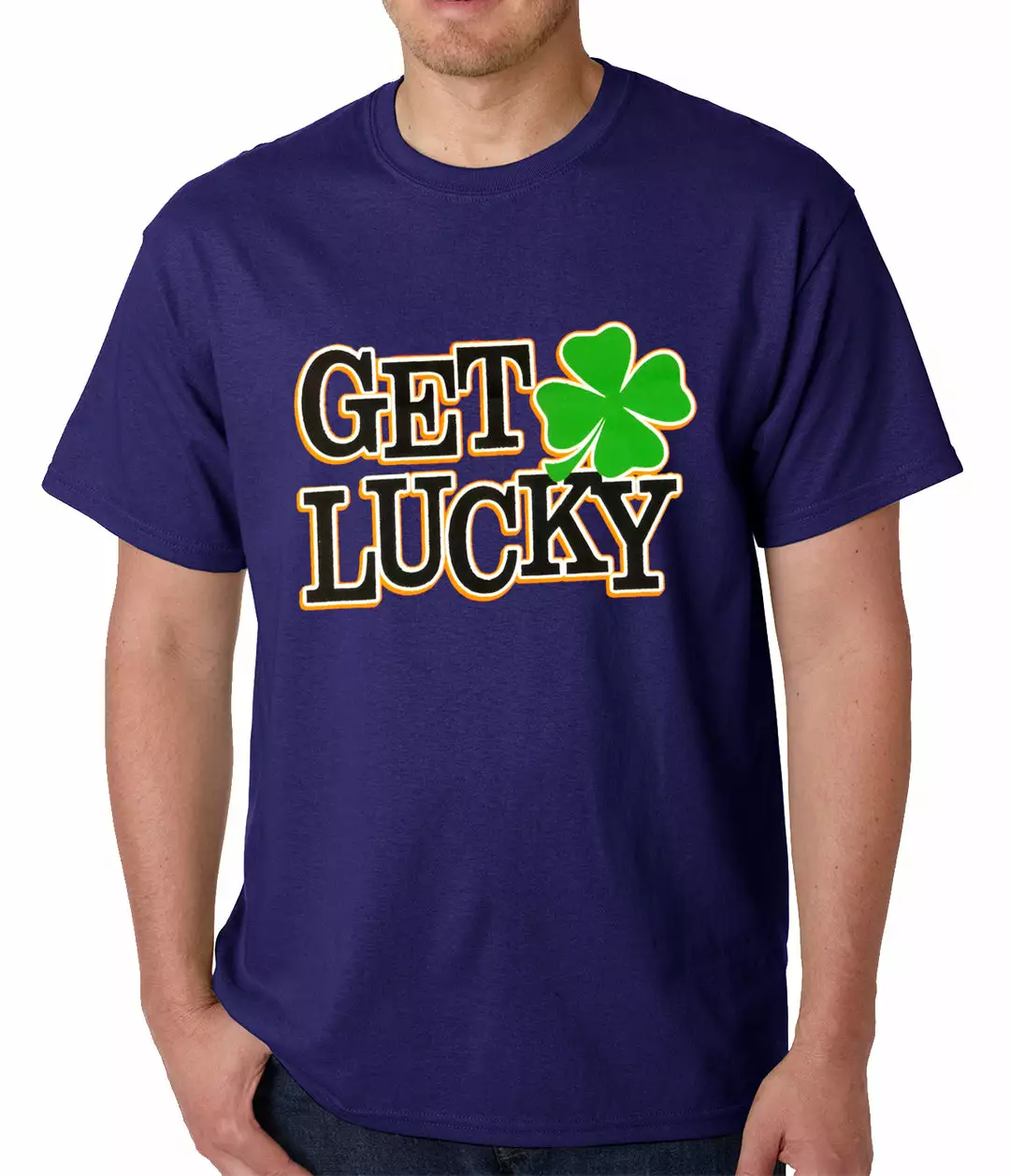 Bewild Get Lucky Irish Shamrock Mens T-shirt St.Patricks Day 11 Bewild Get Lucky Irish Shamrock Mens T-shirt St.Patricks Day