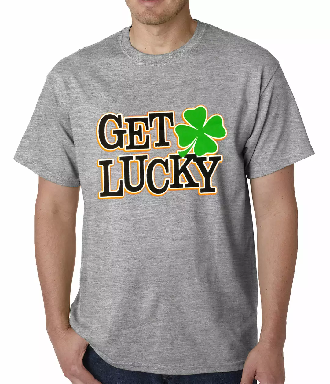 Bewild Get Lucky Irish Shamrock Mens T-shirt St.Patricks Day 8 Bewild Get Lucky Irish Shamrock Mens T-shirt St.Patricks Day