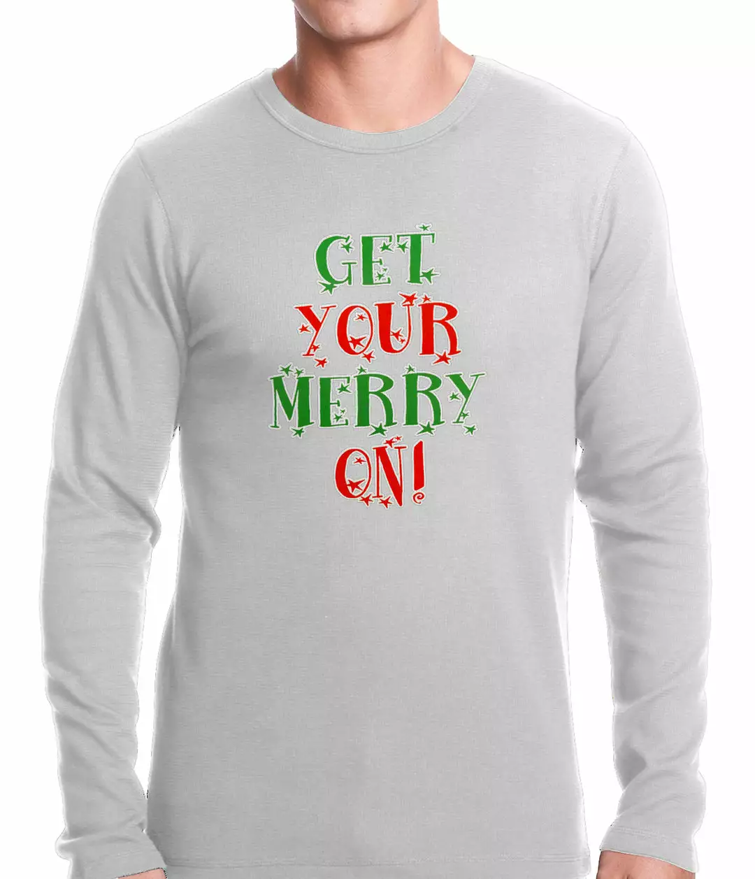 Bewild Get Your Merry On Christmas Thermal Shirt Holiday Prints 6 Bewild Get Your Merry On Christmas Thermal Shirt Holiday Prints