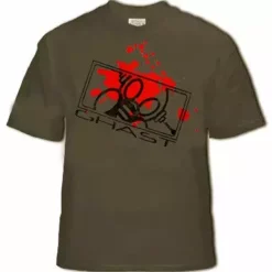Bewild Ghast Bloody Death Mask T-Shirt (Army Green)