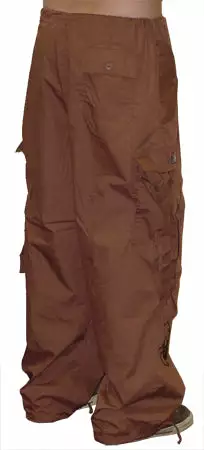 Bewild Ghast Cargo Drawstring Pants (Brown) 4 Bewild Ghast Cargo Drawstring Pants (Brown)