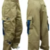 Bewild Ghast Cargo Drawstring Pants (Khaki / Blue)