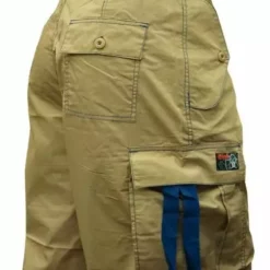 Bewild Ghast Cargo Drawstring Pants (Khaki / Blue)