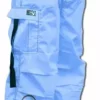 Bewild Ghast Cargo Drawstring Pants (Light Blue With Black)
