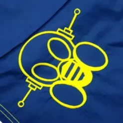 Bewild Ghast Cargo Drawstring Pants (Royal / Yellow)