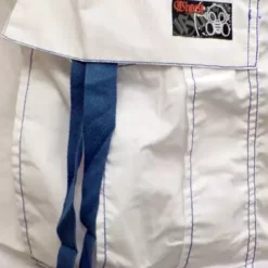 Bewild Ghast Cargo Drawstring Pants (White/Blue)