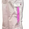 Bewild Ghast Cargo Drawstring Pants (White/Pink)