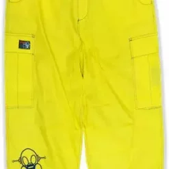 Bewild Ghast Cargo Drawstring Pants (Yellow / Navy)