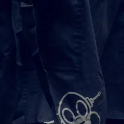 Bewild Ghast Cargo Drawstring Raver Pants (Navy) 11 Bewild Ghast Cargo Drawstring Raver Pants (Navy)