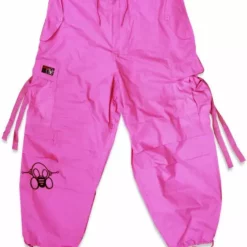 Bewild Ghast Cargo Drawstring Raver Pants (Pink) 15 Bewild Ghast Cargo Drawstring Raver Pants (Pink)