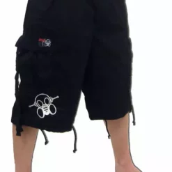 Bewild Ghast Cargo Shorts (Black)