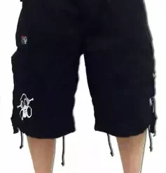 Bewild Ghast Cargo Shorts (Black)