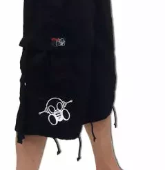 Bewild Ghast Cargo Shorts (Black)