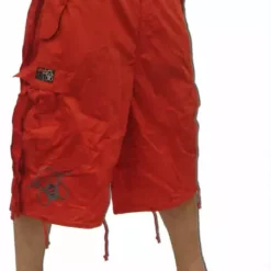 Bewild Ghast Cargo Shorts (Red)