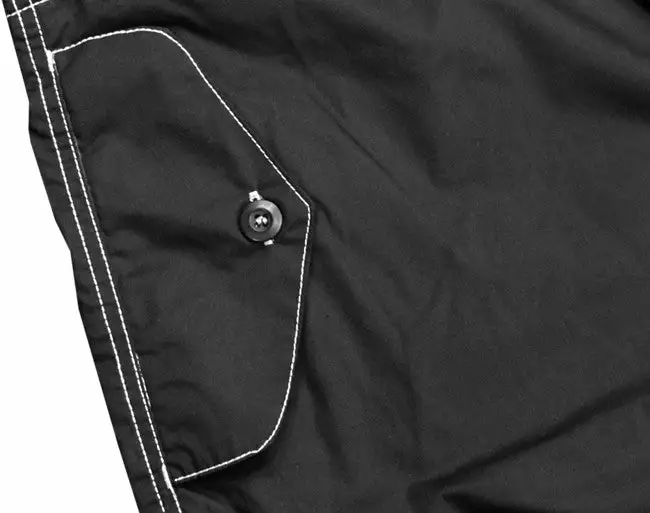 Bewild Ghast Contrast Stitch Cargo Shorts (5XS) (Black/White) 7 Bewild Ghast Contrast Stitch Cargo Shorts (5XS) (Black/White)