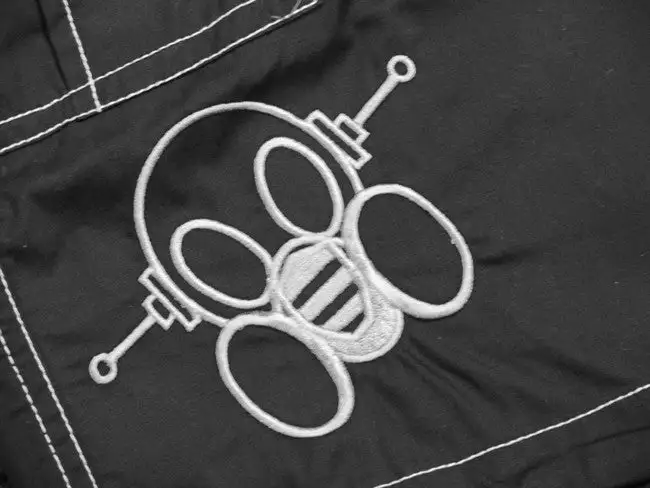 Bewild Ghast Contrast Stitch Cargo Shorts (5XS) (Black/White) 8 Bewild Ghast Contrast Stitch Cargo Shorts (5XS) (Black/White)