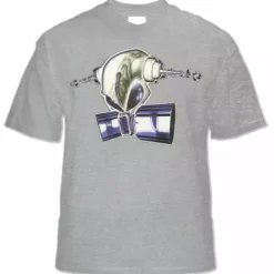 Bewild Ghast Electric Mask T-Shirt (Grey)