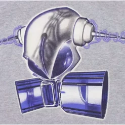 Bewild Ghast Electric Mask T-Shirt (Grey)