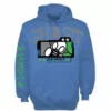 Bewild Ghast Apparel Ghast Four Star Death Mask Hoodie (Baby Blue)