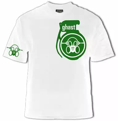 Bewild Ghast Grenade T-Shirt (White) Ghast Apparel 3 Bewild Ghast Grenade T-Shirt (White) Ghast Apparel