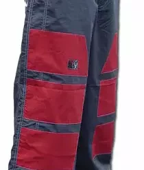Bewild Ghast Hi-Tech Contrast Pant (Charcoal/Red)