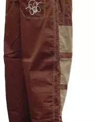 Bewild Ghast Hi-Tech Contrast Pants (Brown/Tan)