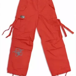Bewild Ghast Kids Raver Dance Pants (Red)